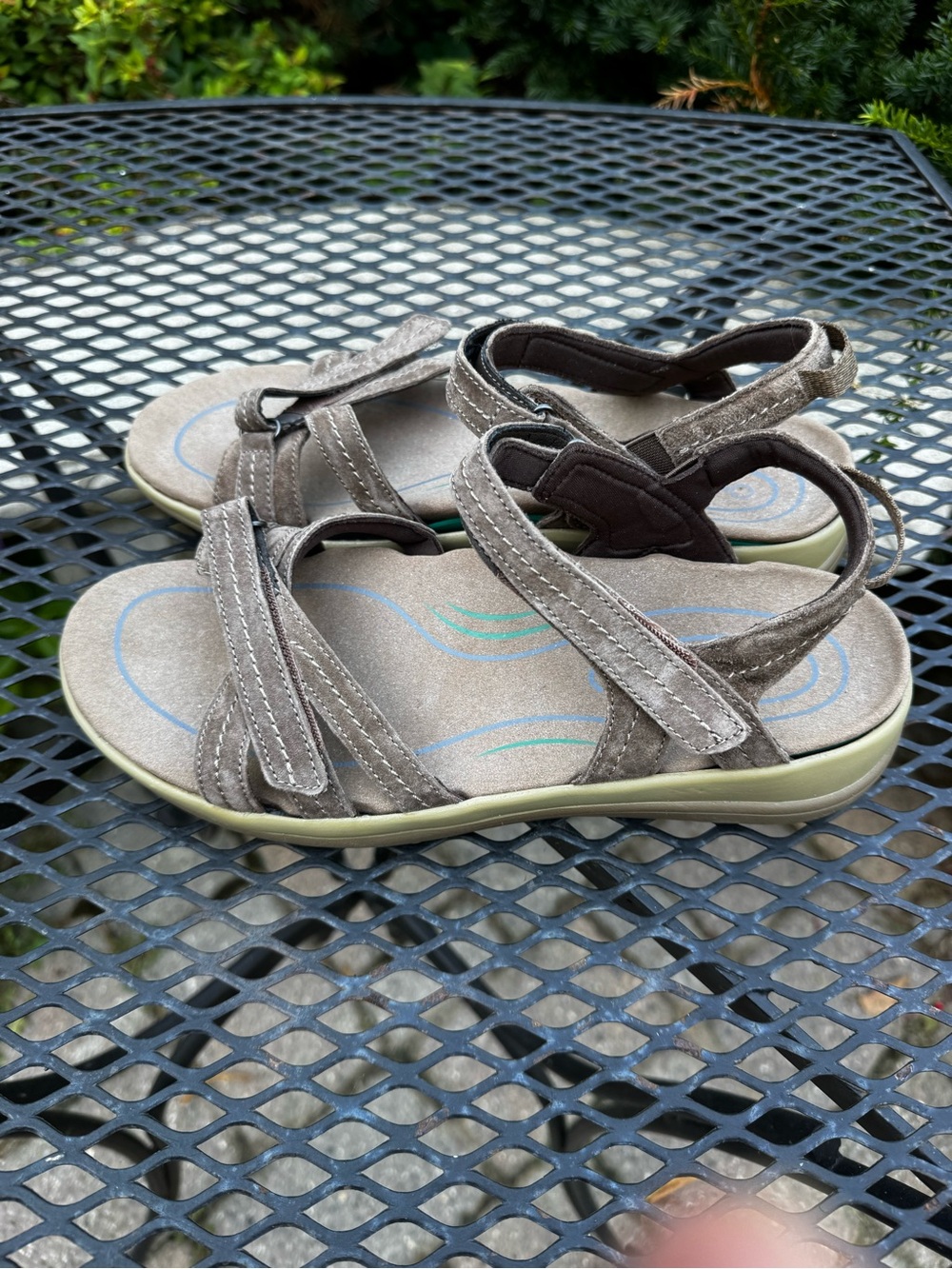 Ortho Feet Women’s Brown Comfort Sport Sandals Size 9.5